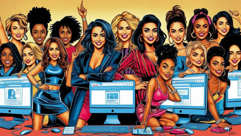 Internet Chicks: Queens of the Digital World