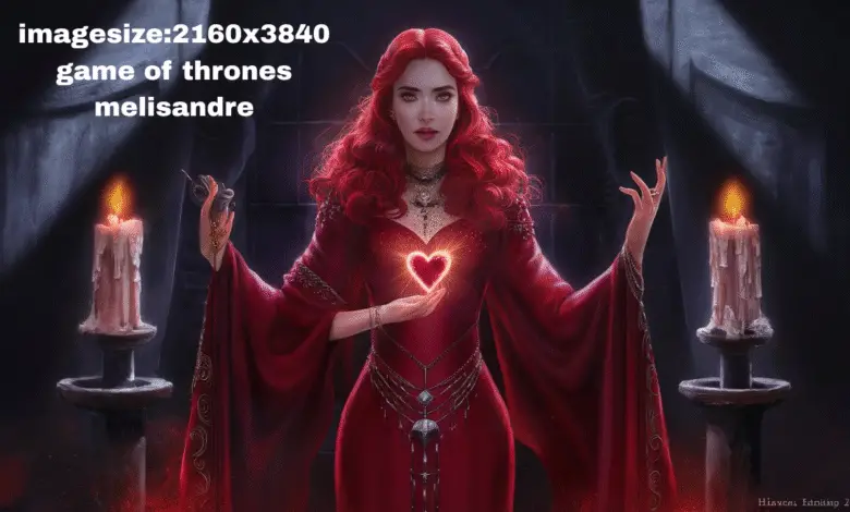 imagesize:2160x3840 Melisandre – 4K Red Priestess Images
